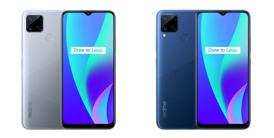 Realme C15配備了Helio G35和13MP四攝像頭，揭示了新的漏洞