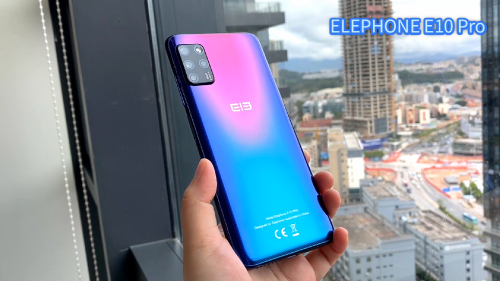 Elephone E10 Pro帶有四后置攝像頭，6.55英寸顯示屏的新視頻大放異彩，售價(jià)149美元