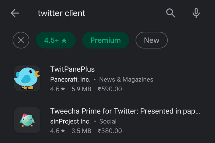 Google在Play商店中推出搜索過(guò)濾器