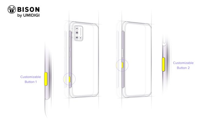 Umidigi Bison堅固的智能手機出現在新的渲染圖中，于8月17日發(fā)布