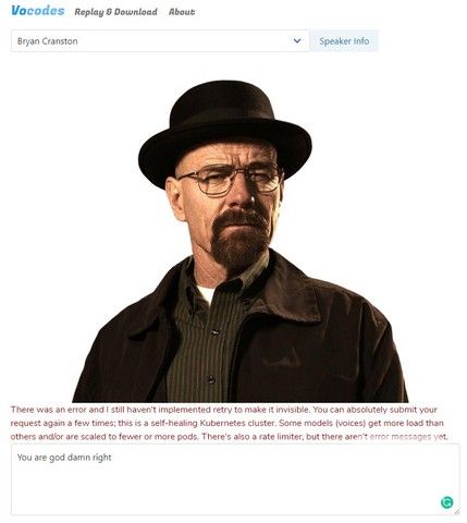 這個(gè)Deepfake AI語(yǔ)音發(fā)生器可以模仿名人的聲音