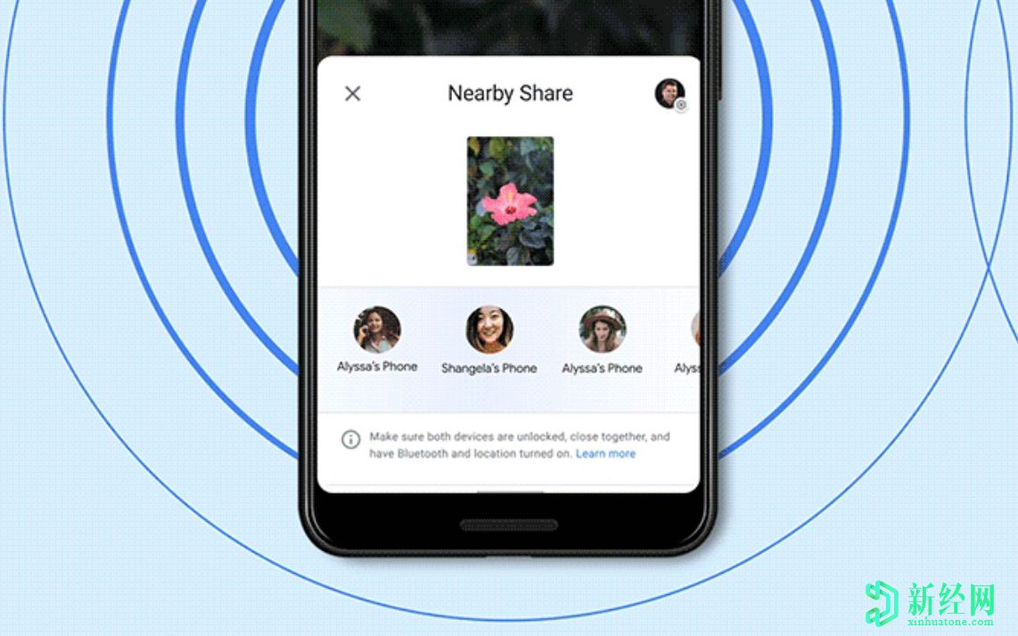 Google鄰近共享成功打響手機:Android版“ AirDrop”
