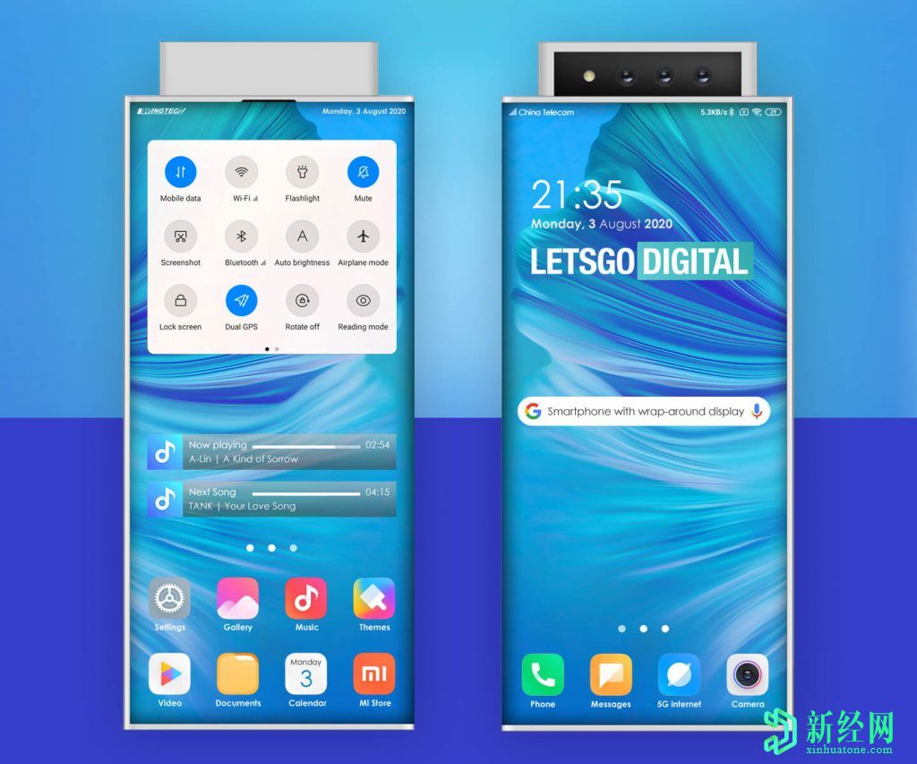 Wingtech的新專(zhuān)利可能適用于具有三重彈出式自拍相機的小米設備