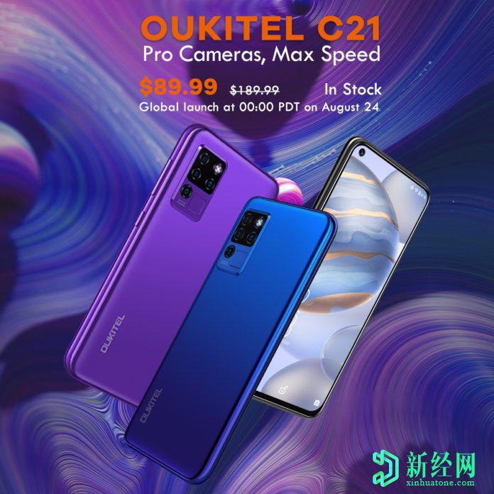 帶有Helio P60 SoC，FHD +顯示屏和AI Matrix攝像頭的Oukitel C21售價(jià)$ 89.99