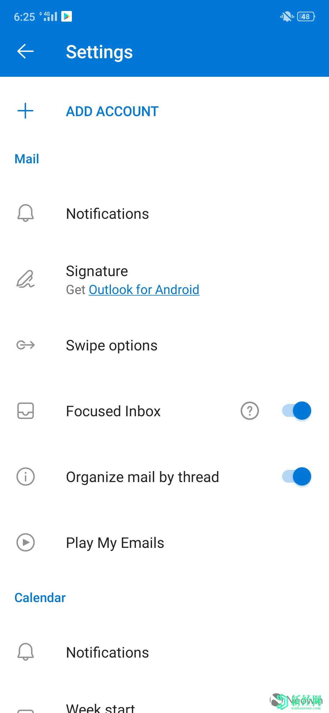 微軟在A(yíng)ndroid的Outlook中添加了“播放我的電子郵件”功能