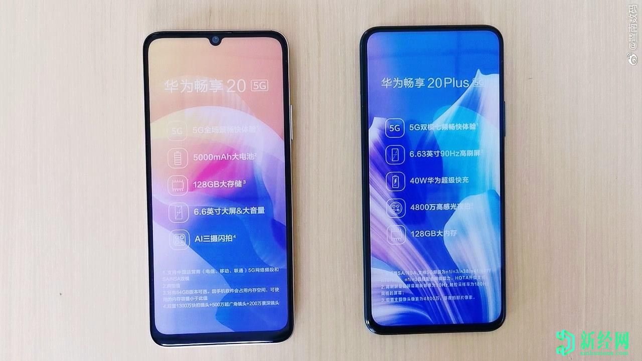 華為Enjoy 20和Enjoy 20 Plus真實(shí)圖像出現，發(fā)布可能會(huì )臨近