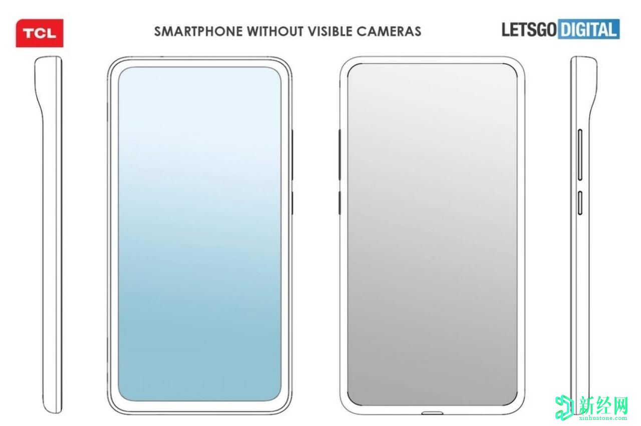 TCL為智能手機申請專(zhuān)利，該智能手機在一個(gè)很小的駝峰內具有“隱形”相機