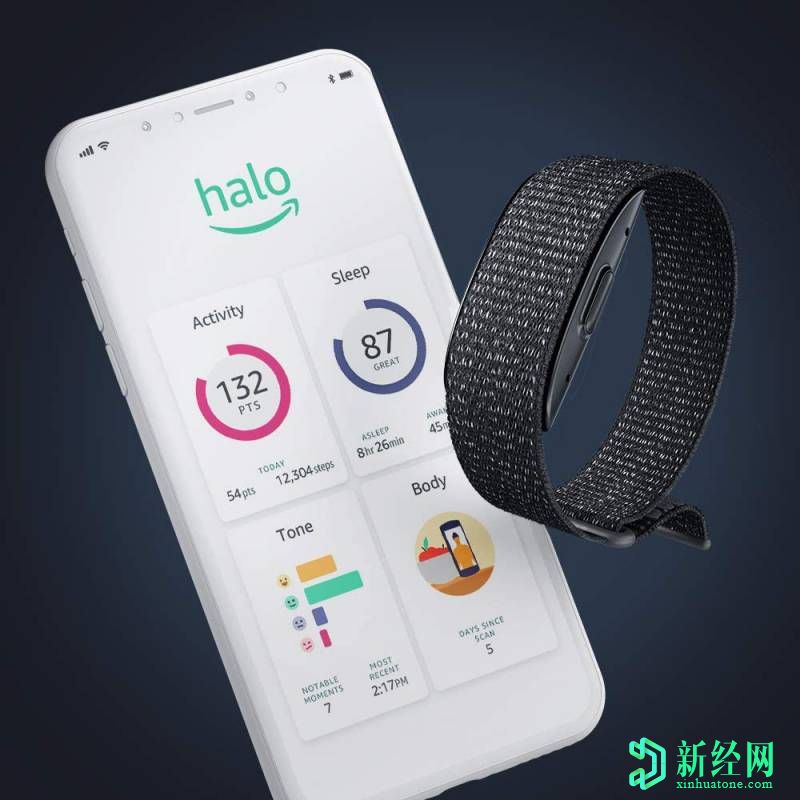 Amazon Halo健身帶配有麥克風(fēng)來(lái)跟蹤您的語(yǔ)音