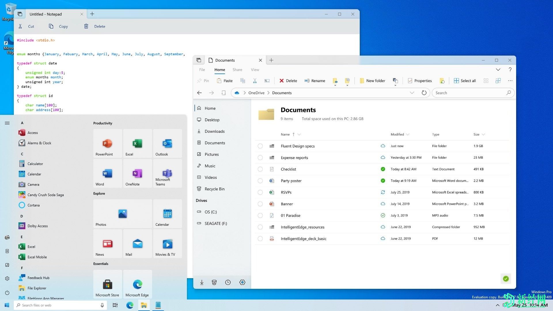 Windows 10概念具有所需的所有現代功能