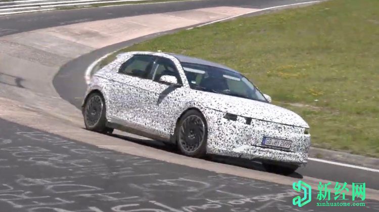 現代的新款I(lǐng)ONIQ 5電動(dòng)跨界車(chē)在紐伯格林亮相