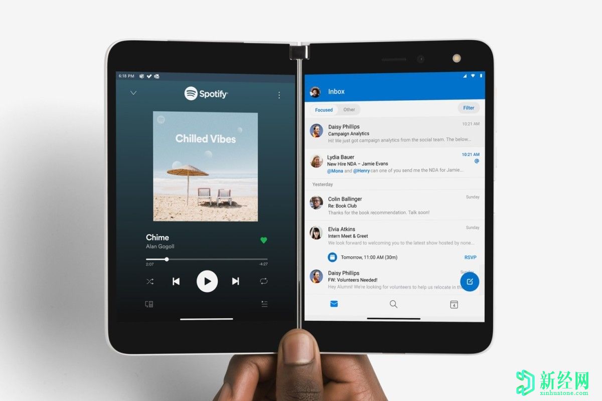 更多微軟 Surface Duo詳細信息泄漏