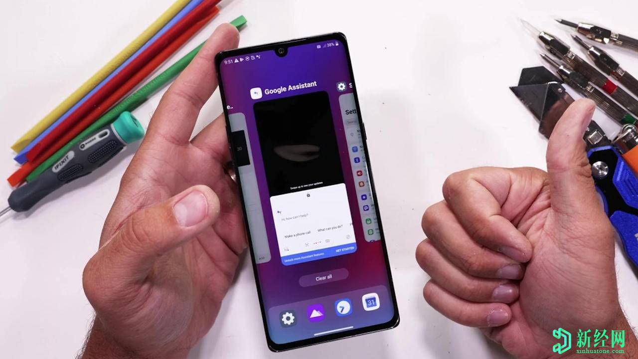 LG Velvet被證明是耐用性測試的可靠贏(yíng)家