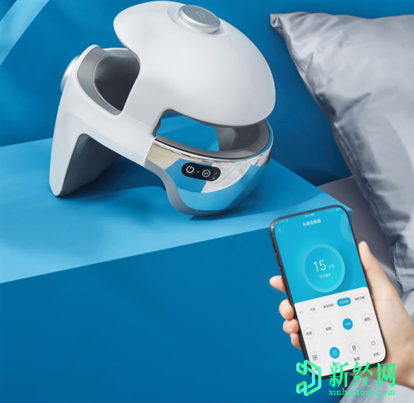 小米眾籌價(jià)格為599元的Momoda智能頭部按摩器