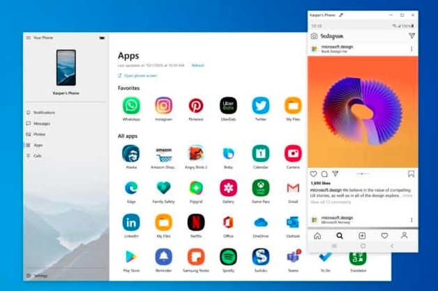 微軟已為Microsoft Your Phone應用準備好更新