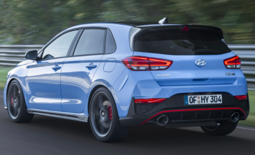 2021年現代i30 N外觀(guān)煥然一新，雙離合變速器