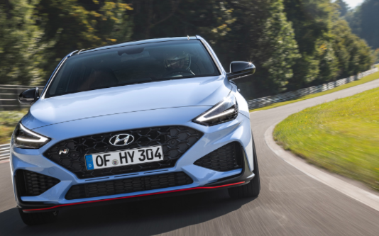 2021年現代i30 N外觀(guān)煥然一新，雙離合變速器