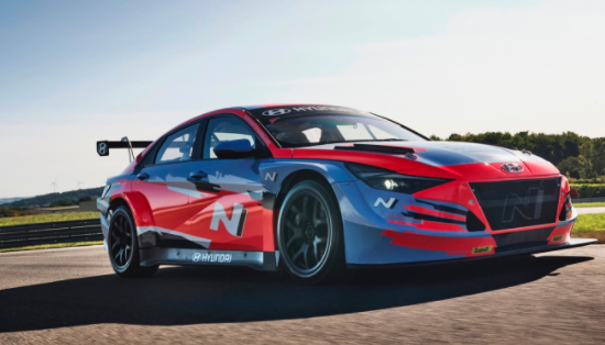 現代伊蘭特N TCR賽車(chē)即將到來(lái)的性能公路車(chē)