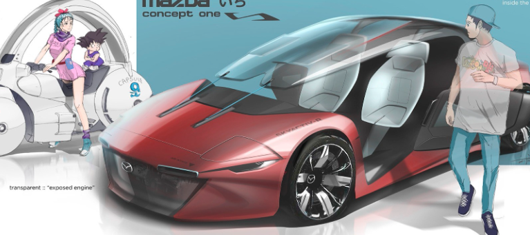 這款AI輔助的馬自達是我們希望在世界各地的街頭看到的概念車(chē)