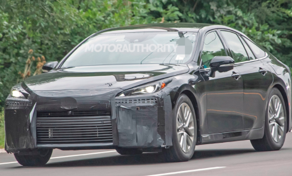 2021豐田Mirai間諜照片：燃料電池轎車(chē)