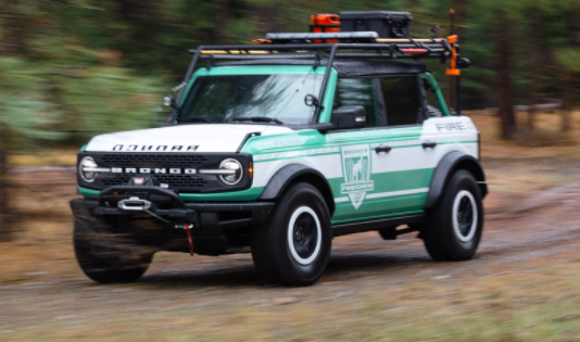 福特野馬的越野套件使其非常適合需要到達偏遠地區的急救人員