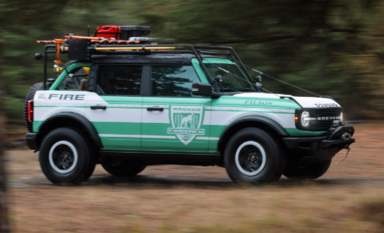 福特野馬的越野套件使其非常適合需要到達偏遠地區的急救人員