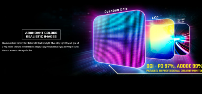 微星Optix MAG274QRF-QD游戲顯示器具有量子點(diǎn)技術(shù)