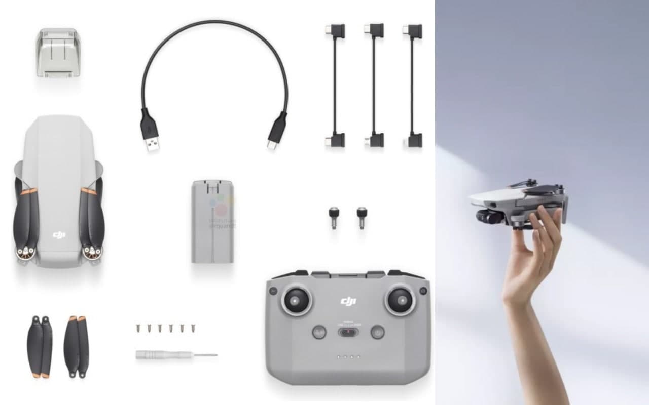 大疆Mini 2 4K無(wú)人機電池曝光續航31分鐘