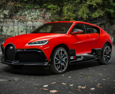 布加迪SUV渲染為蘭博基尼烏魯斯車(chē)身增加了Chiron功能