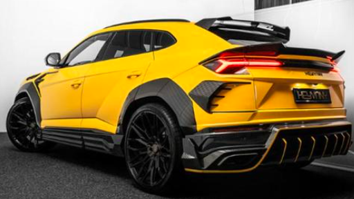 布加迪SUV渲染為蘭博基尼烏魯斯車(chē)身增加了Chiron功能