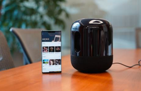華為Sound是首款融合索尼高解析度音樂(lè )的智能揚聲器