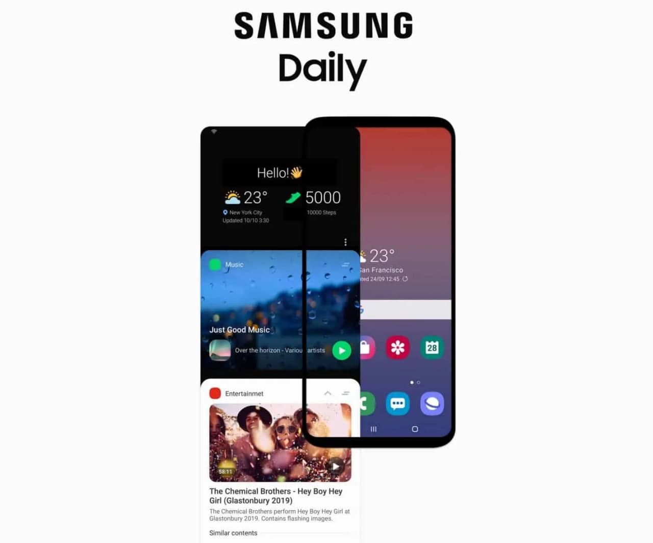 三星Free取代Daily，這是新UI的外觀(guān)