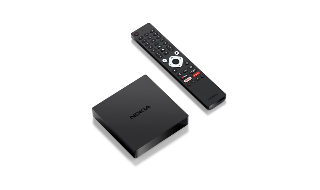 諾基亞Streaming Box 8000是一款4K Android TV 10機頂盒，價(jià)格為100歐元