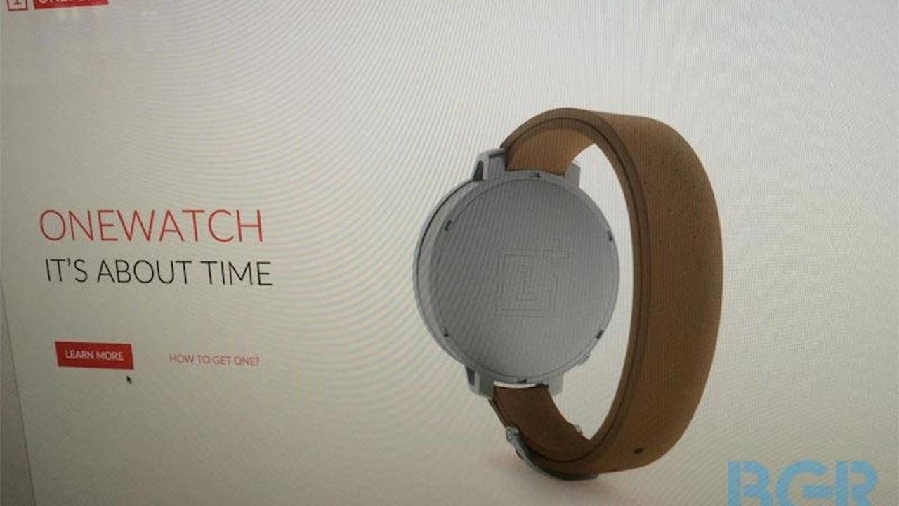 OnePlus Watch可能仍上市，但并非以大多數預期的方式