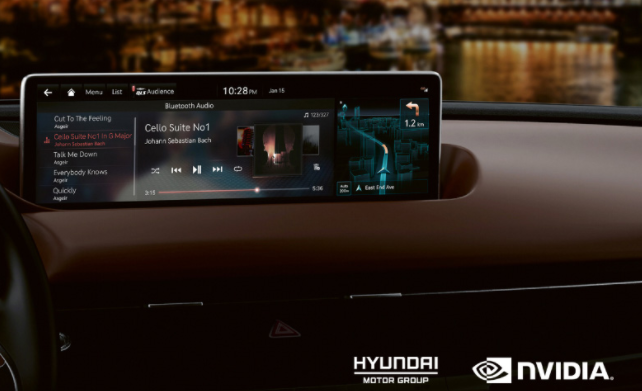 現代汽車(chē)集團未來(lái)的車(chē)型將使用NVIDIA Drive信息娛樂(lè )系統