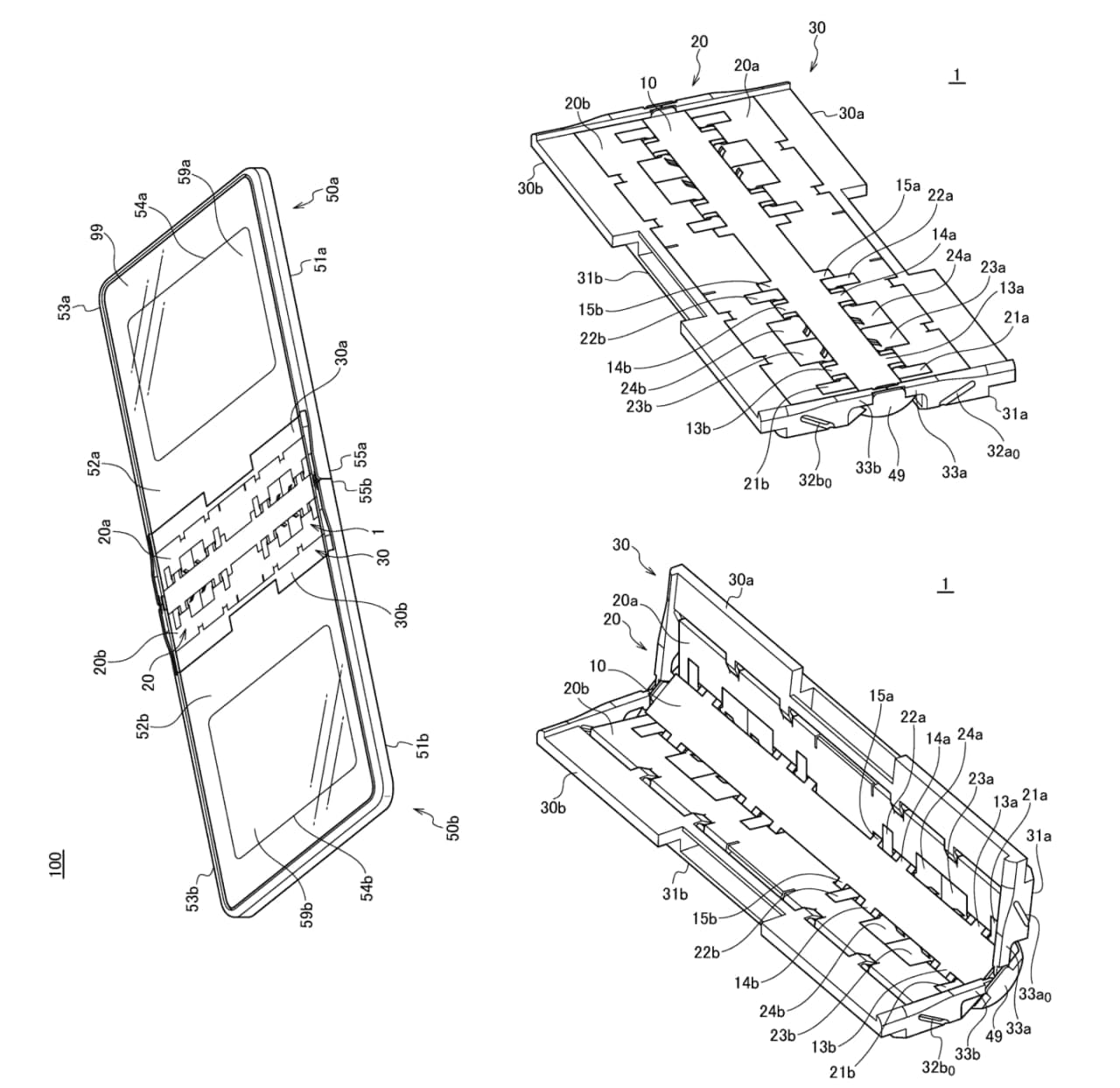 華為的這種鉸鏈設計可以避免可折疊智能手機上的折痕