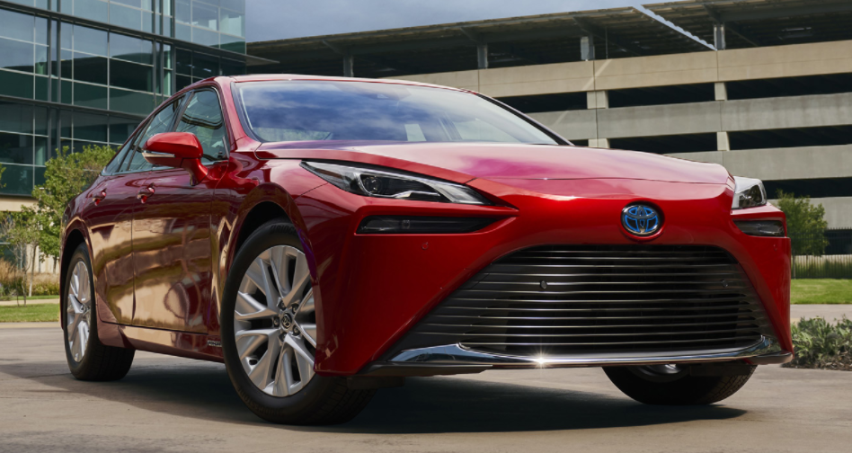 2021豐田Mirai推出燃料電池轎車(chē)和新的外觀(guān)