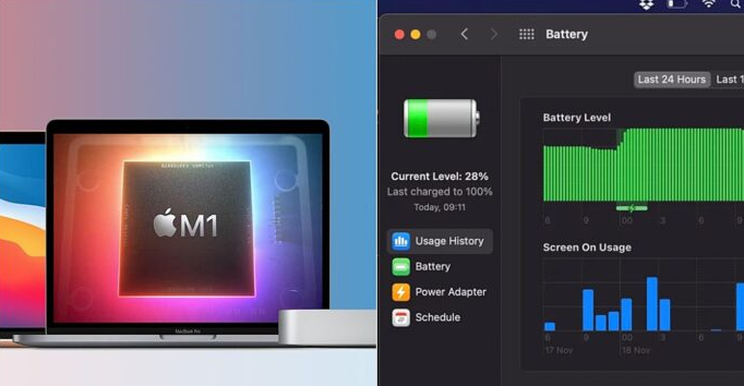 Apple M1 MacBook Air的電池續航測試