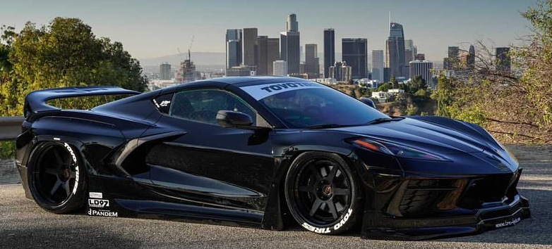 這款瘋狂的Pandem C8 Corvette寬體轎車(chē)現已在加利福尼亞上市