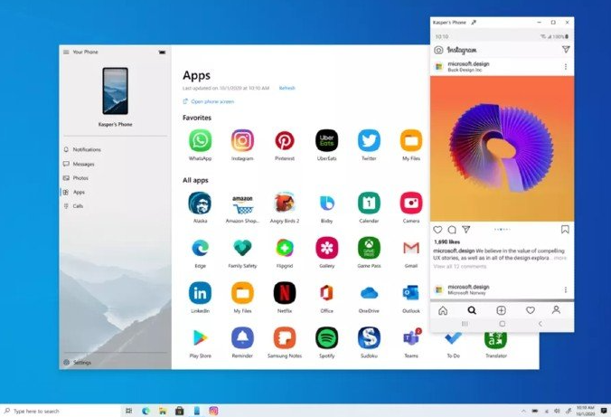 Windows 10最有可能在2021年支持Android應用程序