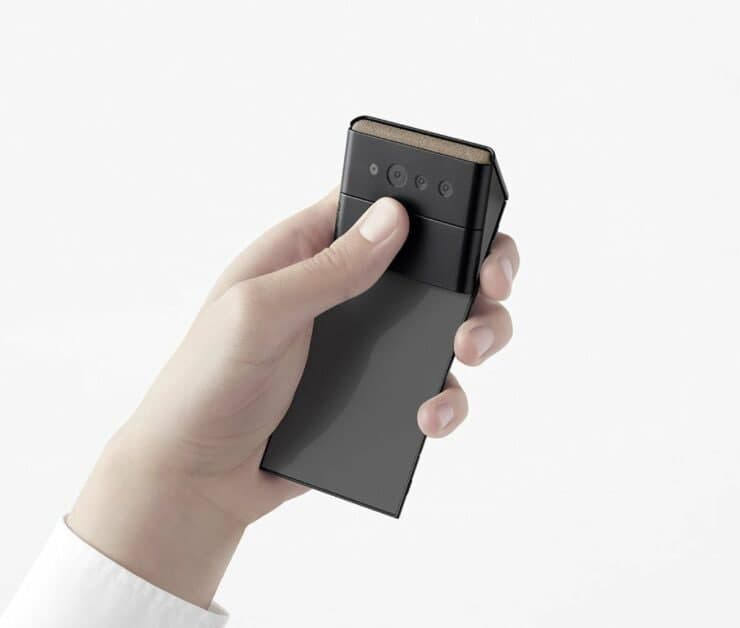 OPPO展示具有獨特的三折智能手機概念圖