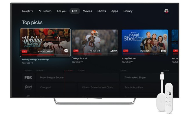 Google，Apple TV應用將于2021年進(jìn)入Android TV