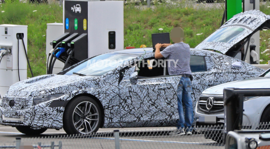 2022年梅賽德斯-奔馳EQS間諜照片：電動(dòng)轎車(chē)的最終發(fā)展