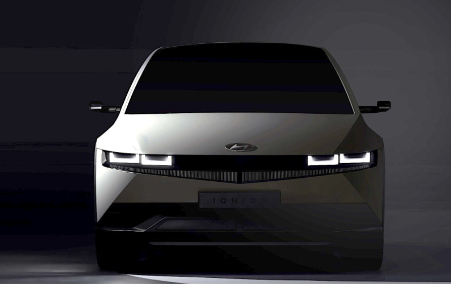 現代Ioniq 5在2月首次亮相前曝光