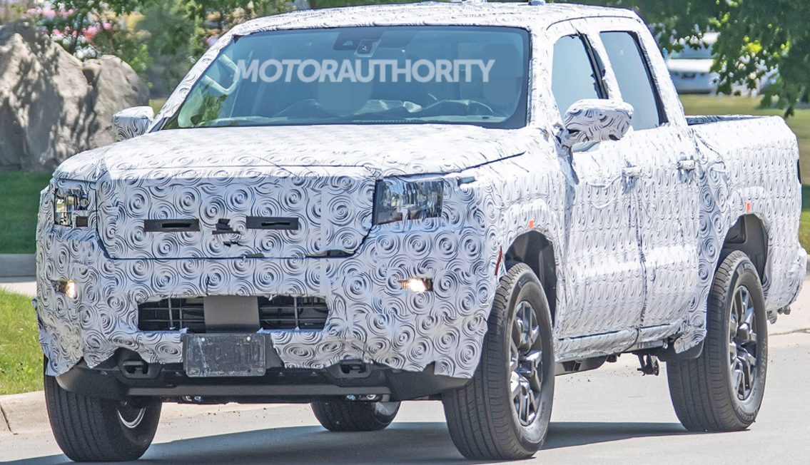 2022年日產(chǎn)Frontier間諜照片：重新設計即將推出