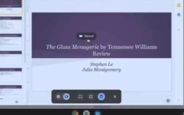 Google的Chrome操作系統具有內置的屏幕錄像機