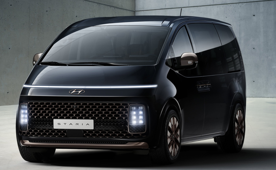 現代公司的太空飛船風(fēng)格的Staria廂式貨車(chē)將提供四排座位，最多可容納11人