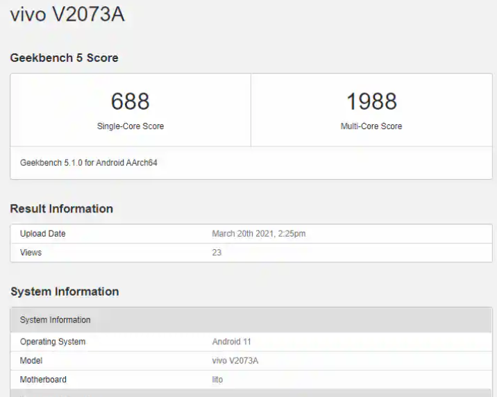 iQOO Z3可能配備三重相機系統和48MP Sony IMX598主拍攝器