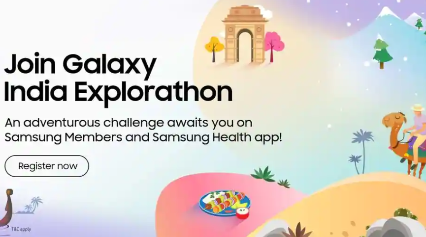 三星宣布為三星會(huì )員推出“ Galaxy India Explorathon”