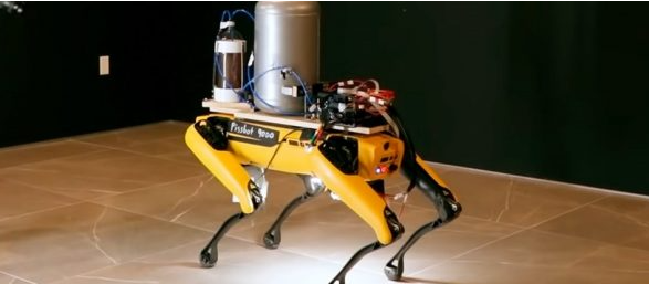 波士頓動(dòng)力機器狗，學(xué)會(huì )了“撒尿”