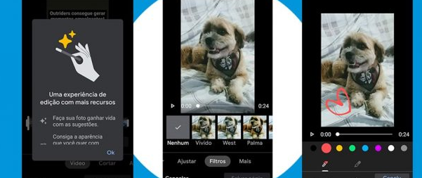 Google相冊更新具有30多種工具的視頻編輯器